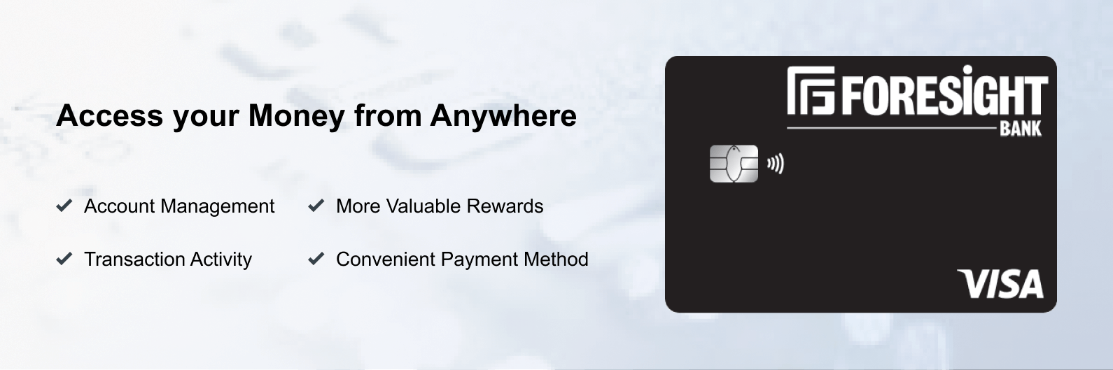 Immediate deposits to card, Control your expenses by pre-loading funds for staff, reduce your operational costs for purchase cards, real-time access to transactional reports